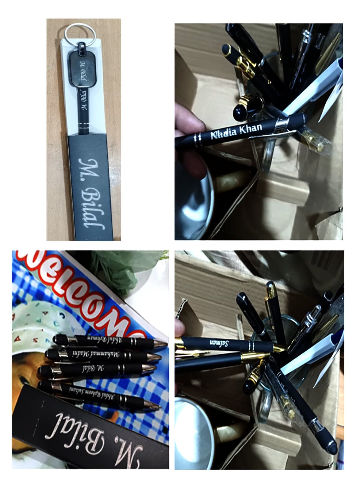 Engraved Pens & Keychains