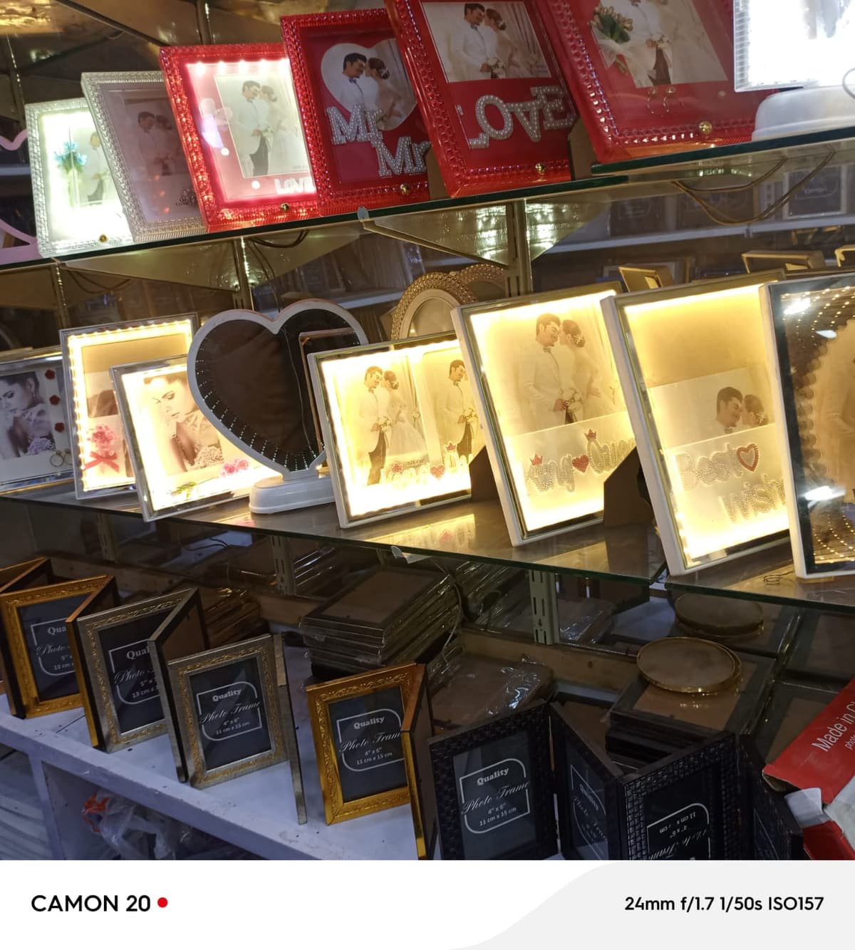 Illuminated Photo Frames
