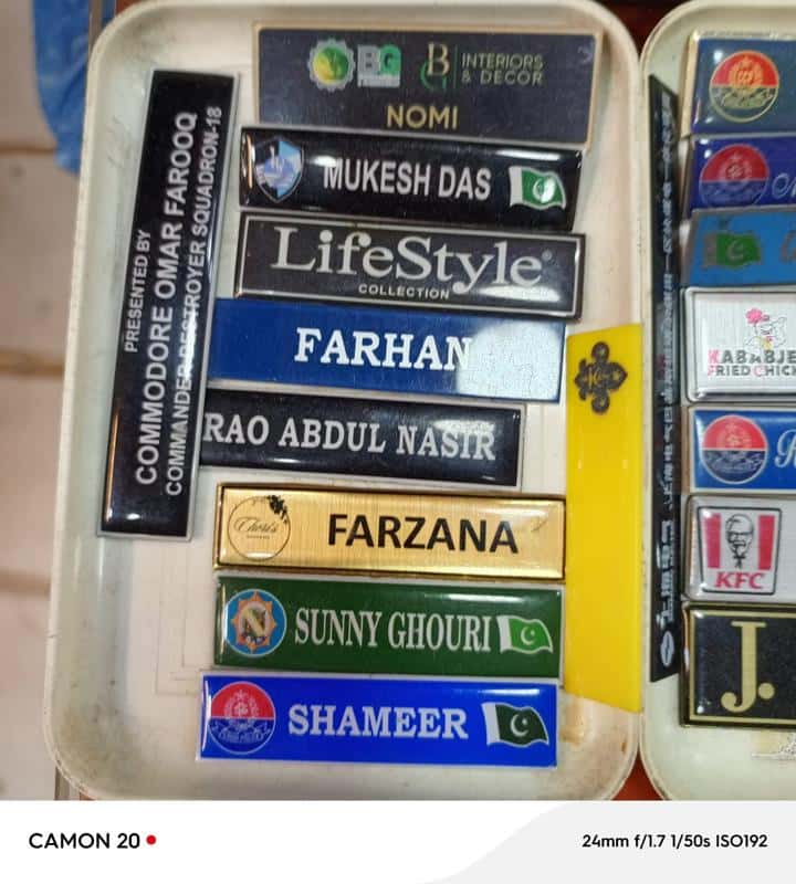 Custom Name Badges