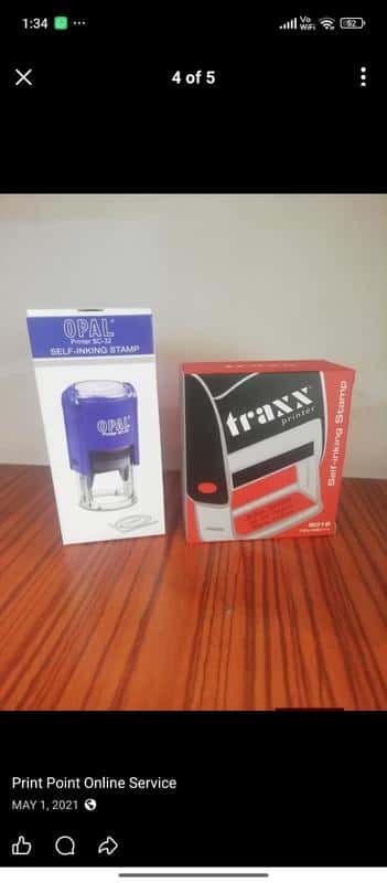 Self-Inking Stamp Boxes